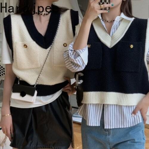 Женские осенние жилеты Harajpee China At AliExpress