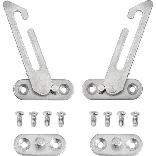 2 PCS Window Restrictors Locks Window Restrictor Hooks Window Limit Locks Security Locks Child Lock Restrictor Retail