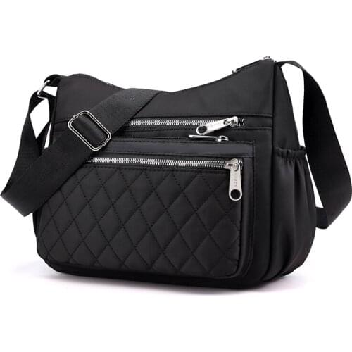 Hot Fashion Waterproof Nylon Women Messenger Bags High Quality Female Trend Shoulder Bag Ladies' Crossbody Bags Handbags 2019