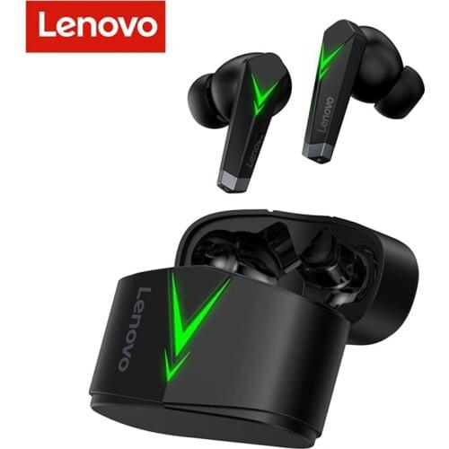 Original Lenovo LP6 TWS Wireless Earphone Gaming headset Bluetooth 5.0 Game Low Latency Sports Headset with Mic 3D Stereo Bass