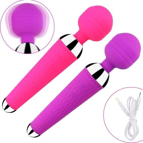 Usbmagic Wand Vibrator AV Vibrators Clitoris Stimulator Messager Vibrator Sex Toys for Woman Famale Masturbator Erotic Sex Tool