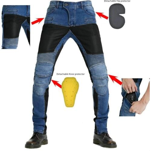 PK - 719 motorcycle ride jeans summer air cycling shorts stretch cultivate ones morality
