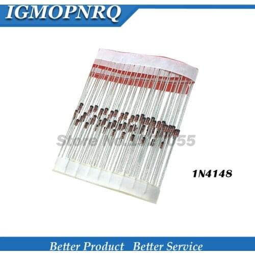 100PCS do-35 1N4148 IN4148 High-speed switching new