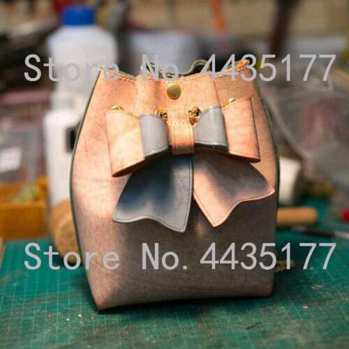 Japan Steel Blade Rule Die Cut Steel Punch Bowknot Change Pocket Cutting Mold Wood Dies for Leather Cutter for Leather Crafts