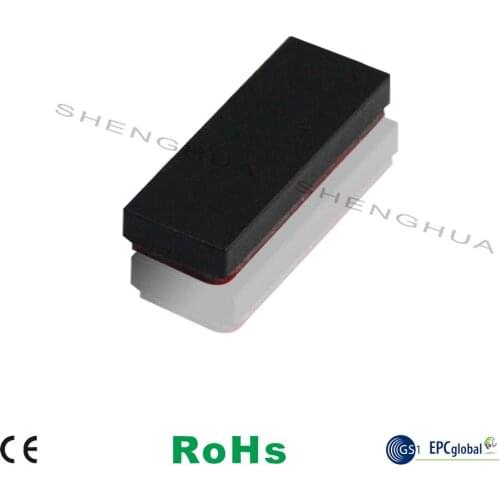 10pcs/pack Durable RFID Passive On Metal Tag Ceramic Black Waterproof High Temperature Long Reading Range RFID Label Sticker