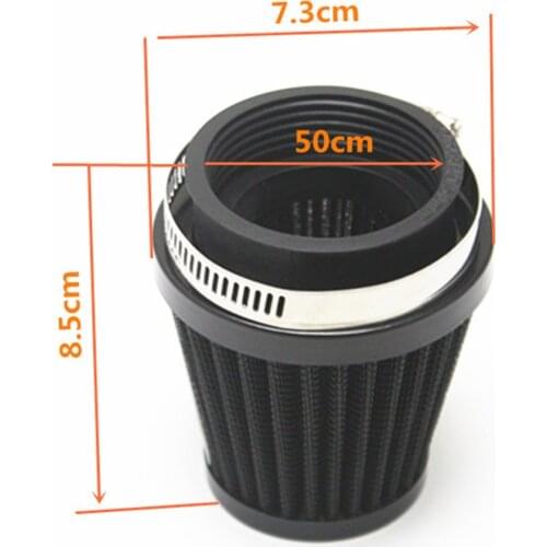 50mm Universal Filter Intake Air Cleaner System For Motorcycle ATV