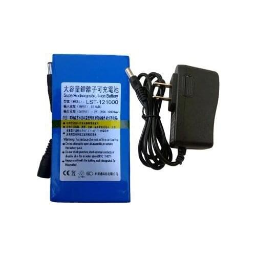 Free shipping 12V 6A 10000mAh lithium battery Small small toy car motor pump special battery