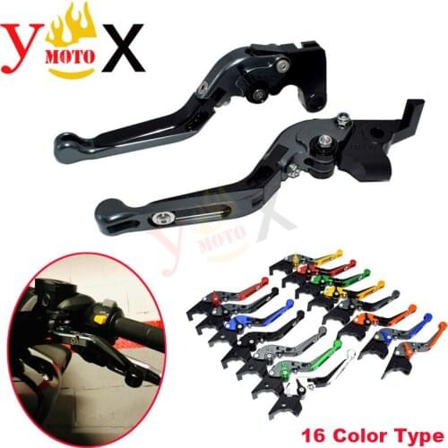 CNC Folding Extendable Brake Clutch Levers For Triumph TIGER 800 XC/XCX/XR/XRX 2015-16 THRUXTON / BONNEVILLE / STREET TWIN 2016