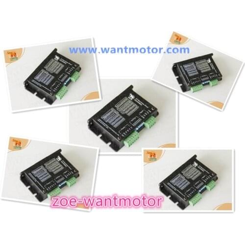 Nice driver! Wantai Stepper Motor Driver 5pcs DQ420MA 36V 1.7A 128Micro 3D Printer Engraver for Nema11 16 17stepper motor
