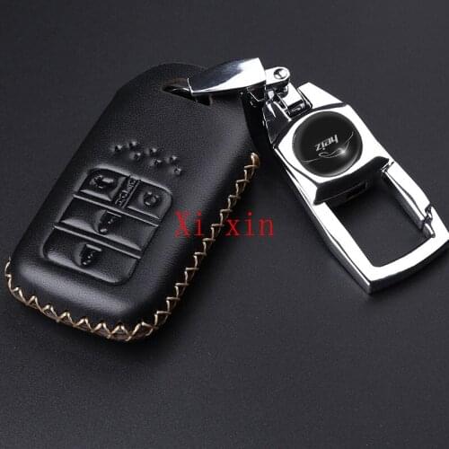 For Honda Accord Civic JADE Crider XRV SPIRIOR CRV Vezel crosstour leather car key cover remote control protective case