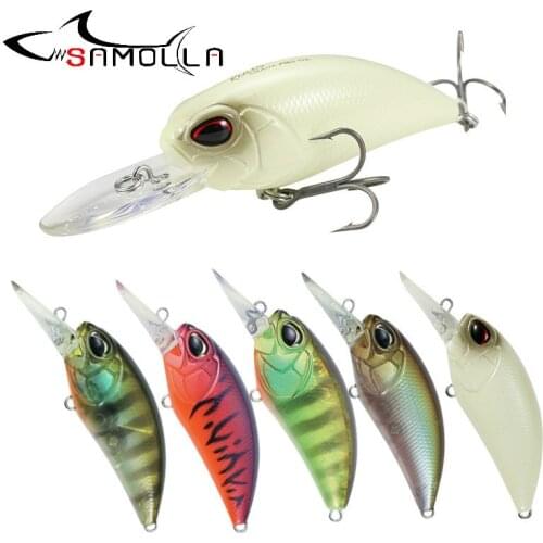 Crankbait Fishing Lure Weights 15.5g/8.7cm Hard Bait Fishing Tackle Trout Pesca Saltwater Lures Trolling Crank Isca Artificial