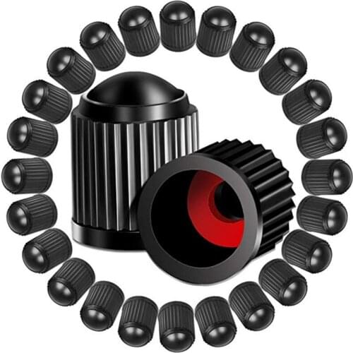 30pcs Bicycle Valve Cap Bicycle Presta Valve Cap High Pressure Spikes Tire Valve Dust Cover Bike Bicycle Accessories