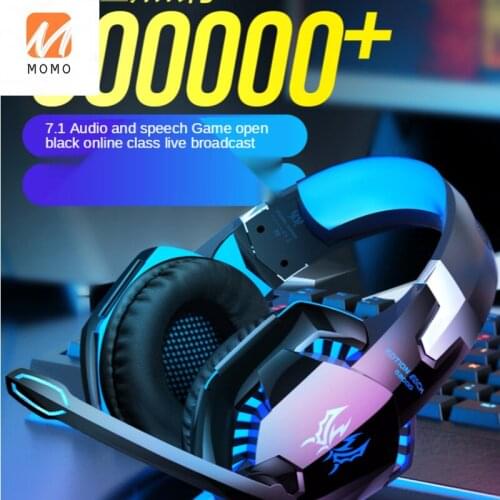 Headphone Head-Mounted Headset Specially for Gaming Desktop Laptop Wired 7.1 Channel with Microphone with Vibration Wireless