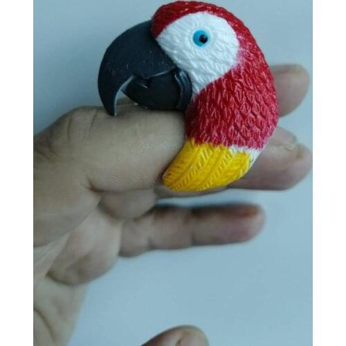 New Trendy Personalized Cute Adjustable Parrot Ring