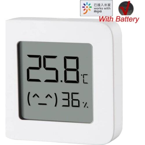 New XIAOMI Mijia Bluetooth Thermometer 2 Wireless Smart Electric Digital Hygrometer Thermometer Work with Mijia APP MI Sensor