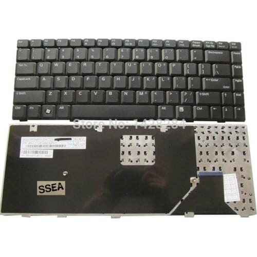 SSEA New laptop US Black Keyboard For ASUS F8 F8S F8H F8Sa F8Sv F8Sr X80H X81H A8J Z99 X81S N80 Free Shipping