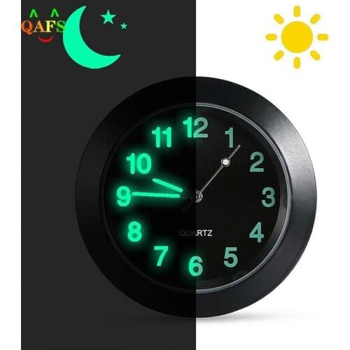 Luminous Car Gauge Clock Mini Auto Air Vent Quartz Clock with clip Auto air outlet Watch Car styling for