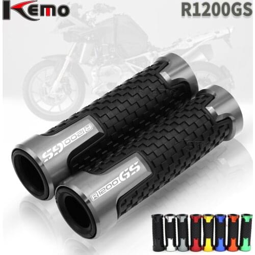 For BMW R1200GS R1200 GS 7/8" 22mm Universal Motorcycle Accessories CNC Aluminum Handlebar Hand Grips Handle Bar End Grip