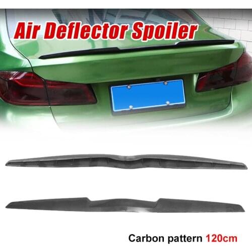 Universal Carbon Fiber Car Rear Spoilers Trunk Tail Wing Lip Spoiler For Bmw E36 E46 Exterior Parts Car Modified Accessories