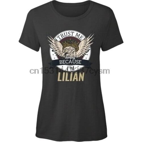 Lilian Trust Me Im Simply Standard Womens T-Shirt