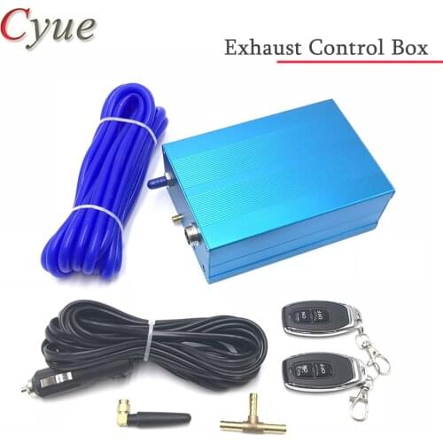 1 Set The exhaust valve comes with a vacuum pump controller box remote control of the exhaust valve actuator with memory