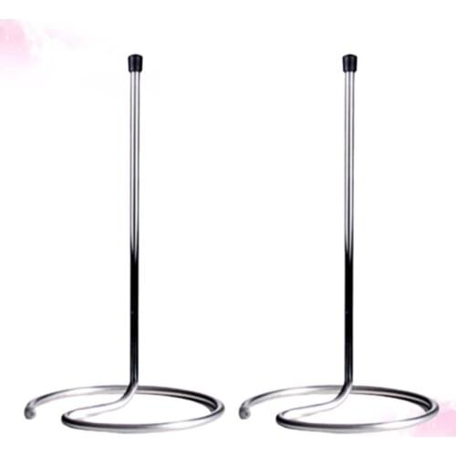 2pcs Decanter Drying Rack Drink Glass Quick Dry Shelf Bottle Carafe Drain Rack Holder Carafe Invert Rack for Home