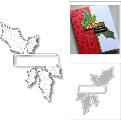 2020 New Rectangle Bubble Dialog Chat Box and Edge Leaf Metal Cutting Dies For DIY Scrapbooking Greeting Card Making No Stamps