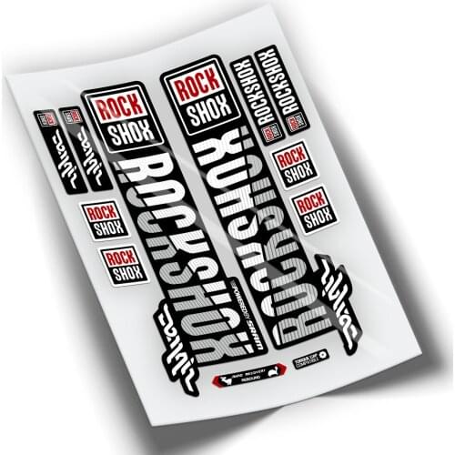 Pegatinas hairpin clip ROCKSHOX DOMAIN 2019 WP95 STICKERS