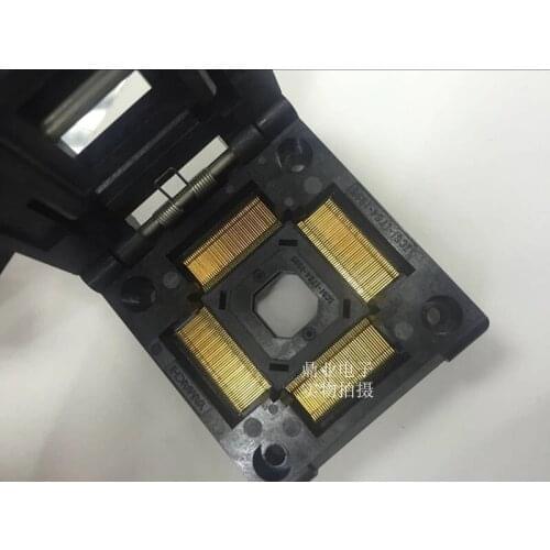 Original YAMAICHI IC Test Seat IC51-1764-1995 Burning Programme LQFP176 Socket Adapter 0.4MM