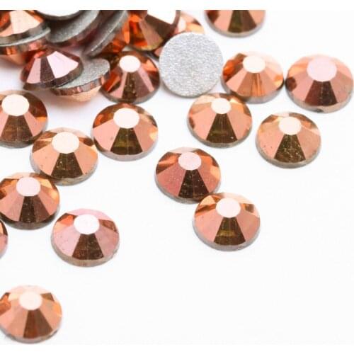 FlatBack Glass Rhinestones Non-HotFix for Art Decorations, Nail Art