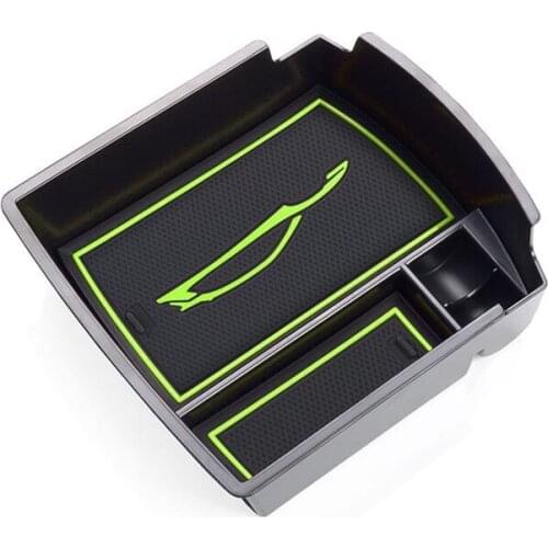 For hyundai Kona Encino 2018 accessories armrest storage box central console container tray holder