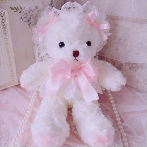 Fluffy Faux Fur Animal Bags Bear Bag Original Hand-made Lolita Cute Bear Jk Shoulder Bag Messenger Bag Lolita Handbag