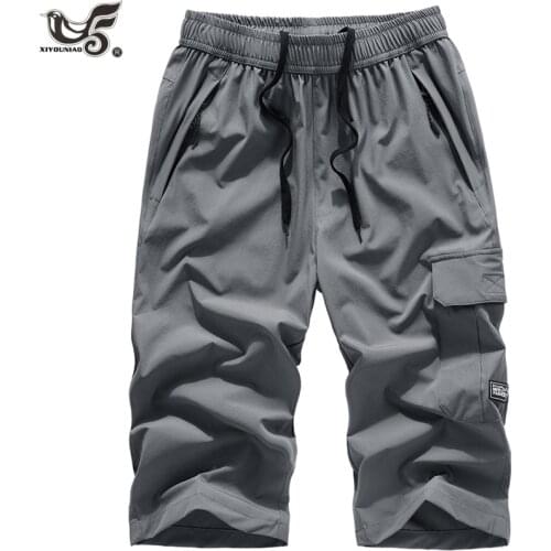 Plus size 7XL 8XL Summer Shorts Men Casual Trousers Fitness Workout Beach Shorts Man Breathable Gym joggers Short clothing