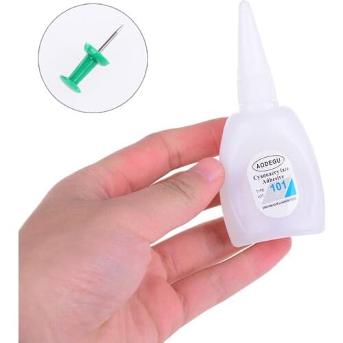 30g Super Glue Cyanoacrylate Instant Adhesive Strong Adhesion Fast Repair 101