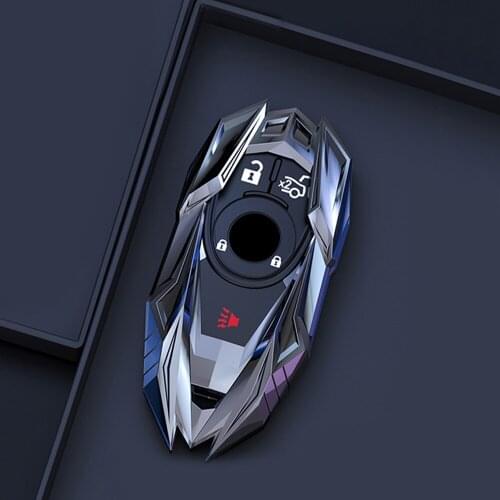 Zinc Alloy Car Remote Smart Key Cover Case Skin Holder For Buick ENCORE ENVISION NEW LACROSSE Keychain Protect Shell Car Styling