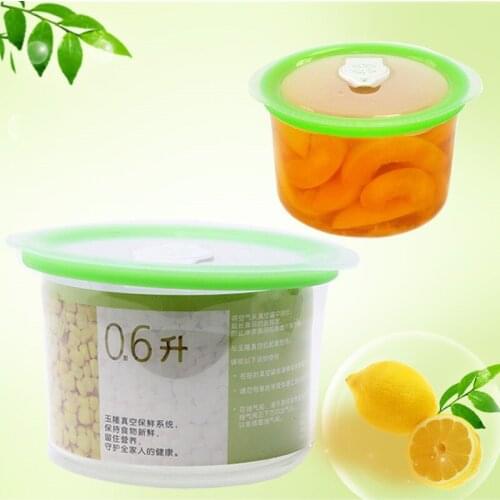 Vacuum Sealed Food Storage Containers with Leak-Proof Lids storage box refrigerator storage box food Fruit preservation tank