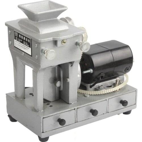 Vertical electric rice hulling machine JLGJ-45 rice hulled husk machine belt out the brown rice machine 220V 100W