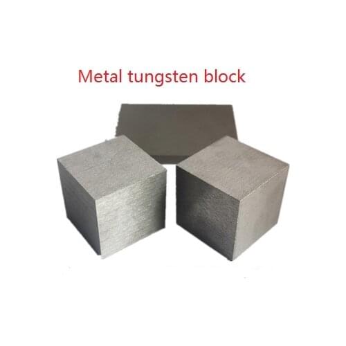 High-purity metal tungsten block, tungsten cube lettering, tungsten paperweight, polished tungsten plate, metal cube pressed pap