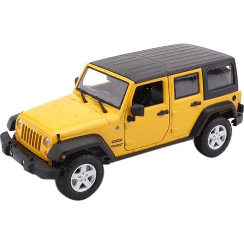1:24 high simulation alloy car model JEEP Wrangler wrangler off-road SUV car model for children gifts