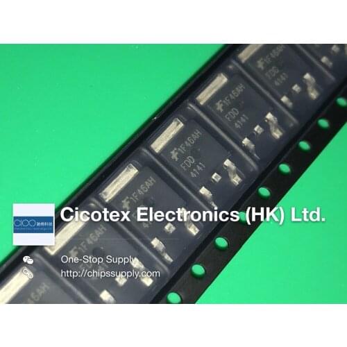 10pcs/lot FDD4141 TO-252 FDD 4141 FDD4141_F085 MOSFET P-CH 40V 10.8A DPAK FDD4141F085