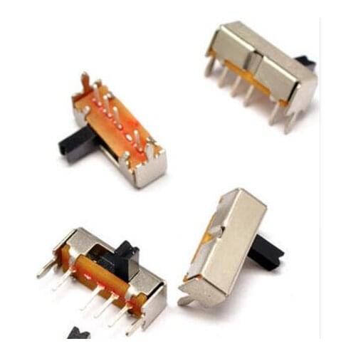 10PCS SK-13D07VG4 3 Position 1P3T PCB Panel Angle Horizontal Slide Power Toggle Switch