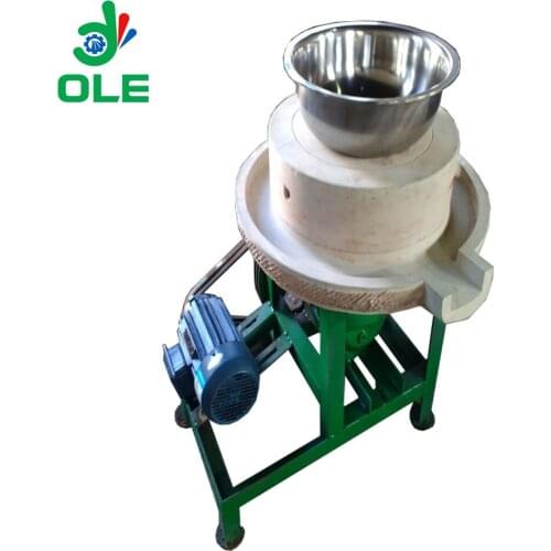 20kg/H Hot Sale Multifunction Tahini Sesame Paste Stone Grinder Flour Mill Machine