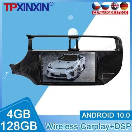 Android10 4+128GB For KIA K3 RIO 2012-2014 Car Touch Screen Radio Car Multimedia Player With DSP Carplay GPS Navigation System