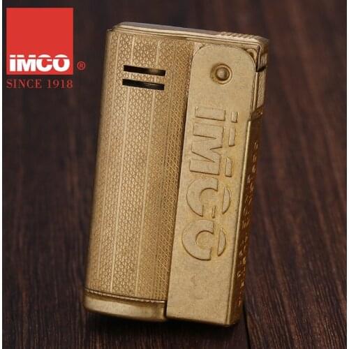 Austrian Brass IMCO love Cool 6800 Kerosene Lighter Old-fashioned Nostalgic Grinding Wheel Cotton Oil Machine Retro Mens Tools