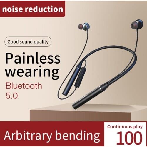 EARDECO 80 Hours Bluetooth Headphone Bass Sport Wireless Headphones Earphones with Mic Stereo Neckband Music Headset TF Card