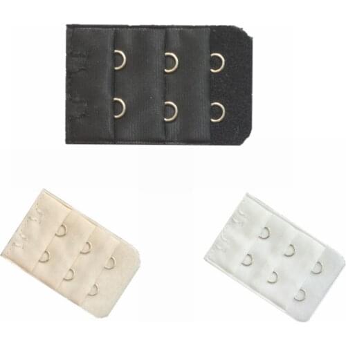 3Pcs 2/3/4 Hooks Women Bra Strap Extenders Adjustable Belt Buckle Adjustable Underwear Strap Extension Bra Buckles Extenders