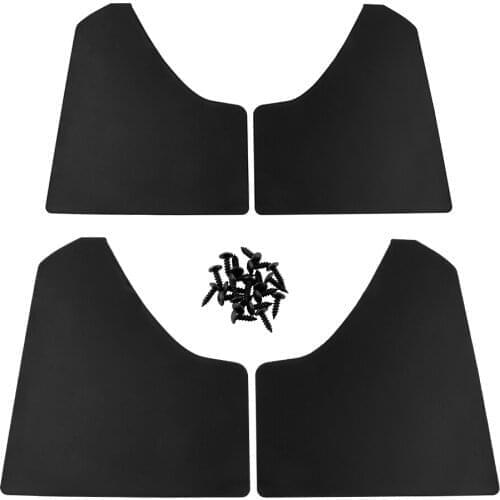 Anti-splash and anti-cement front and rear 4-piece set of automobile mud flaps for Subaru Forester car wheel accessories mud fla