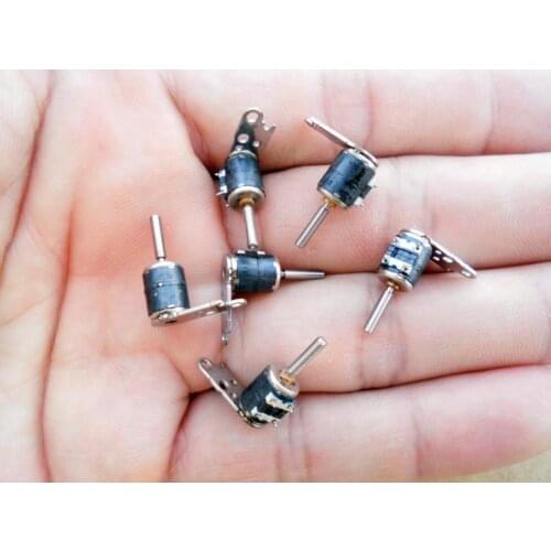 6MM two-phase four-wire DC miniature stepper motor stepper motor drive screw DIY camera