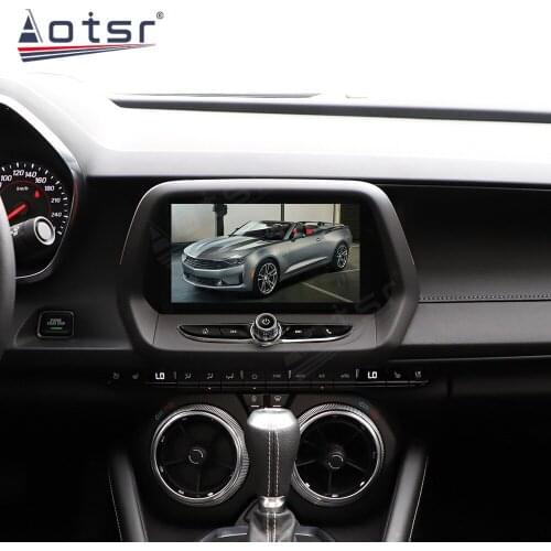 Android 10 For Chevrolet Camaro RS 2016 - 2021 Car GPS Navigation Radio Stereo Video Multimedia Player Heat Unit Tape Recorder