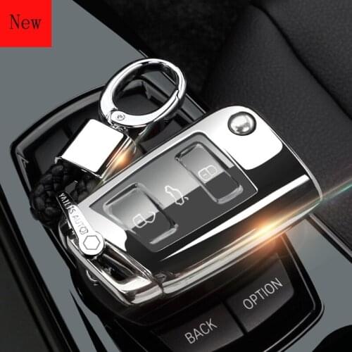 TPU Soft Rubber Car Smart Key Case Cover for Skoda Octavia Rapid Spaceback Fabia Superb Kamiq Kodiaq Karoq Car Accessories